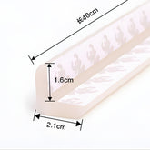 Miny Baby Kauçuk Jumbo Kenar Koruyucu Krem